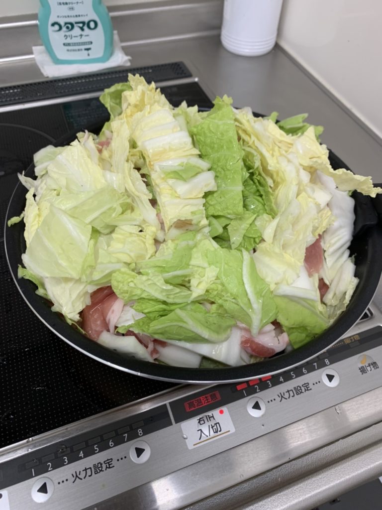 TAX泉北の男飯、5/26、5/27。この感じが、出来上がったらこんな感じになるものか？